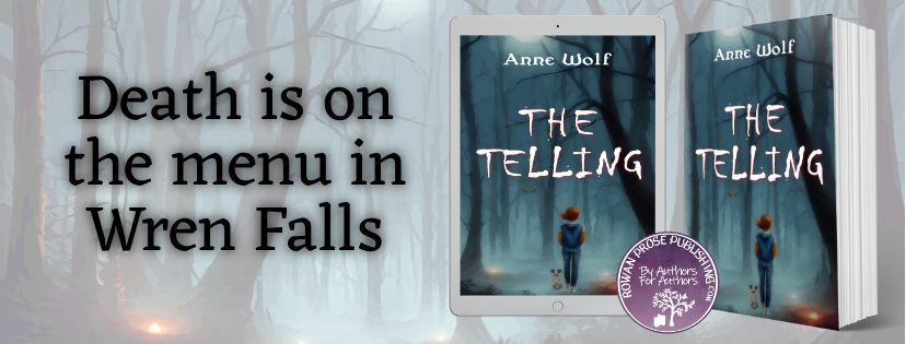 awolf762's tweet photo. Anne Wolf
@awolf762
What evil is stalking the citizens of Wren Falls? Will the town survive? Can a light witch help Maeve solve her mother's murder? Find out in THE TELLING, by Anne Wolf. Out now! Amazon US: https://t.co/QTtUJWXa2N
Universal:  https://t.co/c05Kt0ujTH
Book launch: 4/18, 2 pm.
@Bellmore  Memorial Library, Bellmore, NY
Free, mandatory registration! Call 516 785-2990
Snack provided!