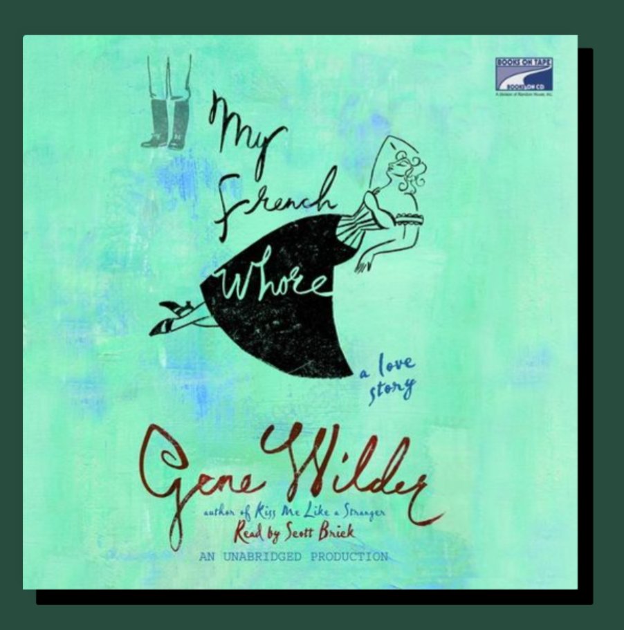 TylerRaySauve's tweet photo. Book #481 of my 1,000 book goal. 

Lisa Leo and I watched a documentary about Gene Wilder and when we learned he'd written fiction we both headed to the Libby app to listen to the audiobook version from the library. 

This one is called, My French Whore. It was really great. https://t.co/pX9WBE31KP