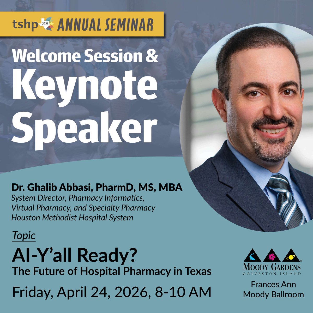 Texas Society of Health System Pharmacy (TSHP) tweet media