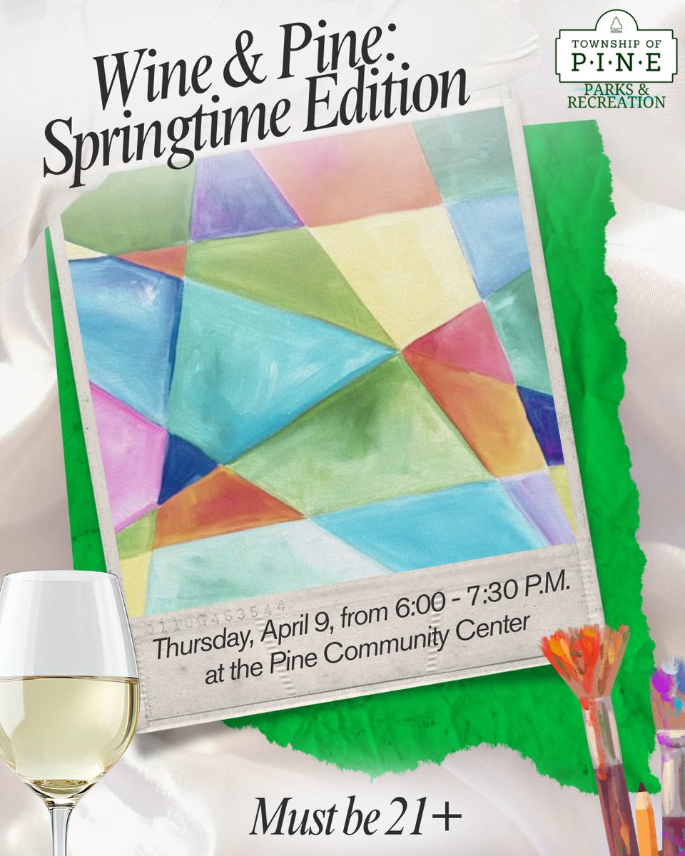 TwpofPine's tweet photo. PART 1 - Spring is here, and so are new ways to connect, learn, and have fun at Pine 🌼💚 Use the link below to register, and check out our next posts for more!

https://t.co/1agflqKiFi

#SpringFun #SpringPrograms #PinePrograms #PineTownship #Pinetastic https://t.co/BDtBdGfpW0