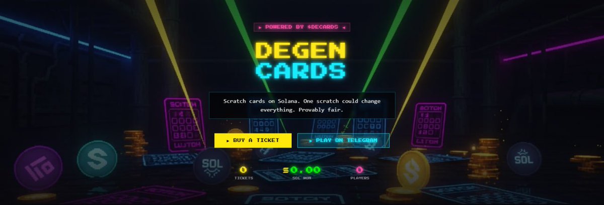 Degen Cards | $DECARDS tweet media