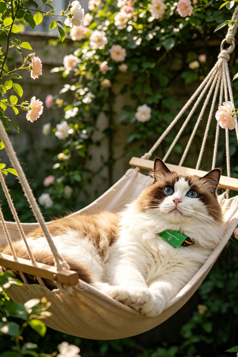 VerdantTrace's tweet image. today’s mood:
hammock. garden. cat. peace. 😼
#verdanttrace #catlife #cats #cozyvibes #gardenvibes #petlove #petcare #dailyjoy