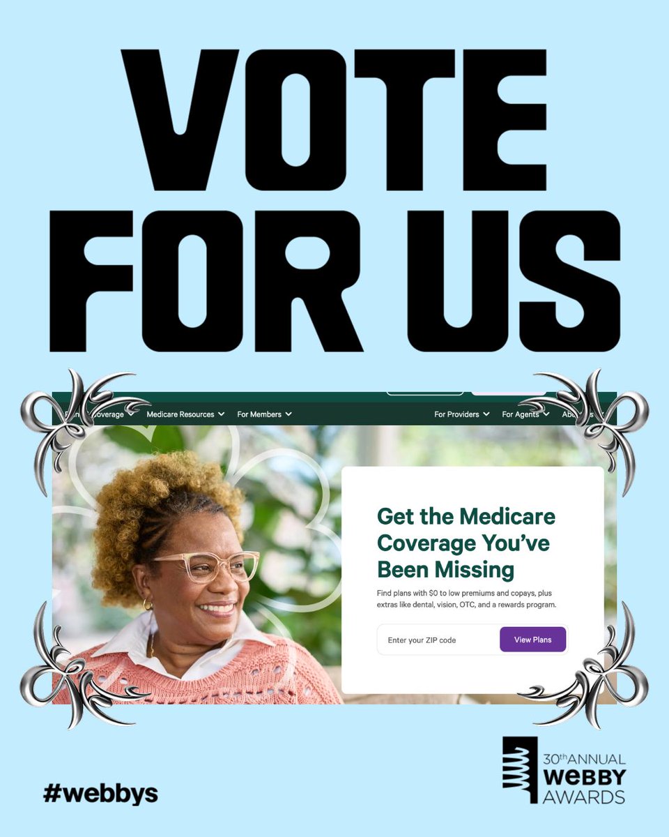 CloverHealth's tweet image. Healthcare AI just showed up at the Webbys. 🏆

The Clover Health Broker Assistant is a 2026 @TheWebbyAwards nominee in AI – Customer Experience or CRM. We built it to take the complexity out of Medicare Advantage for the brokers on the front lines helping people find the right