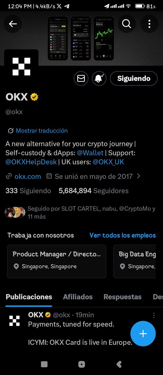 EsAdam_1's tweet photo. @okx I hope to win ☘️💚 https://t.co/6Ncu2wKA6T