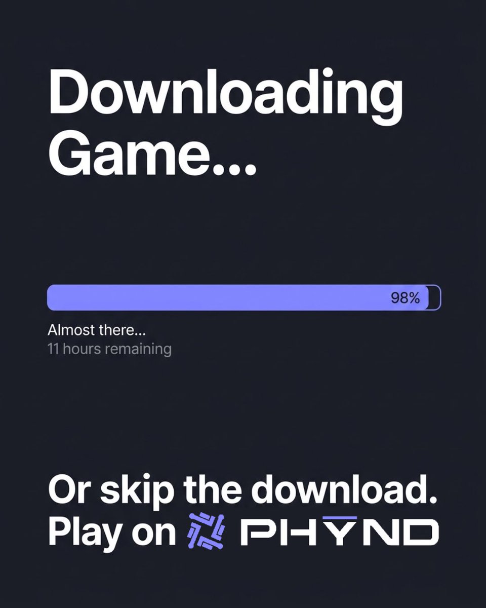 phyndgames's tweet image. Gaming should be instant.

#phynd #cloudgaming #games #playfree