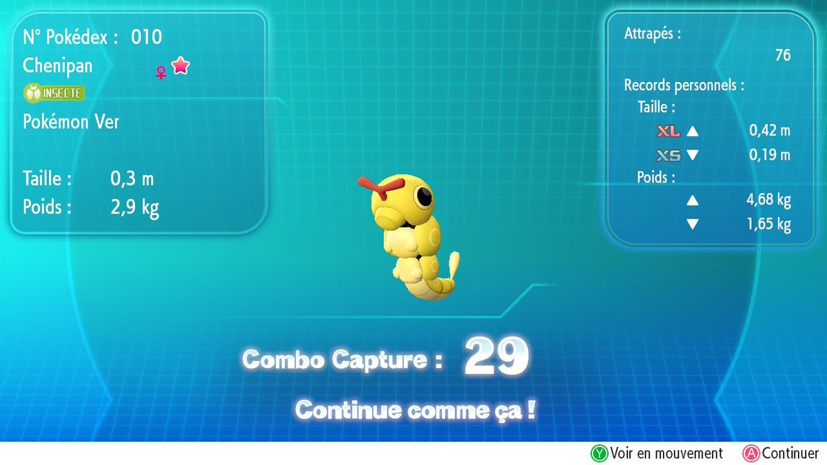Hokou__'s tweet photo. Chrysacier shiny en 29 rencontres ✨️ https://t.co/Vcg4wguMM7