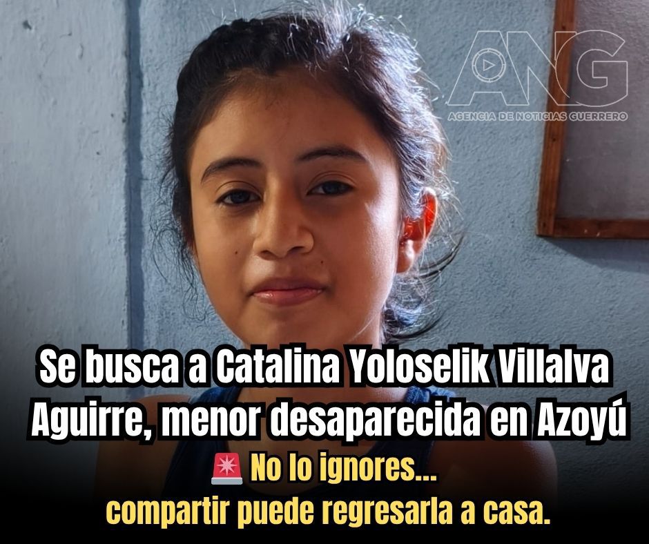 🚨 Activan búsqueda de menor desaparecida en #Guerrero
facebook.com/share/p/1ThyNr…