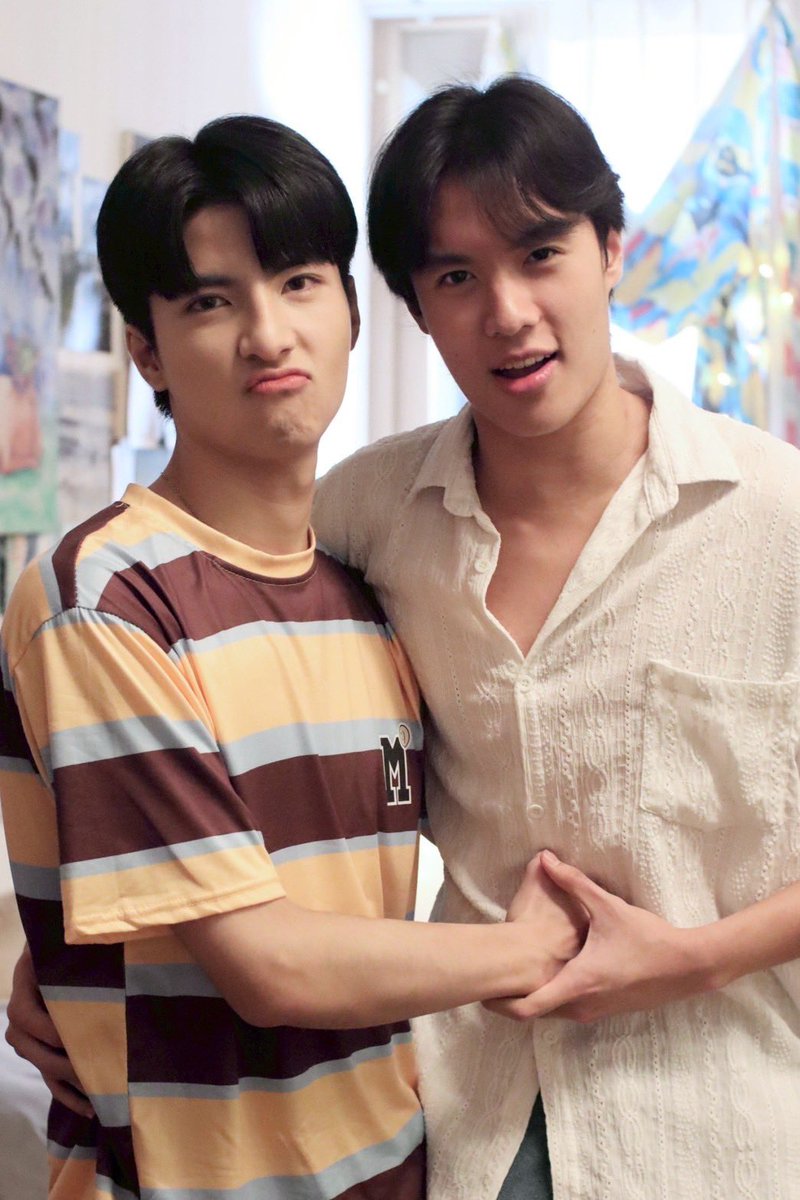 _BLNEWS's tweet image. #ThamMac'ın başrolde olduğu BL #UnluckyBae'nin çekimlerinden yeni görüntüler yayınlandı!

#UnluckyBaeQ3