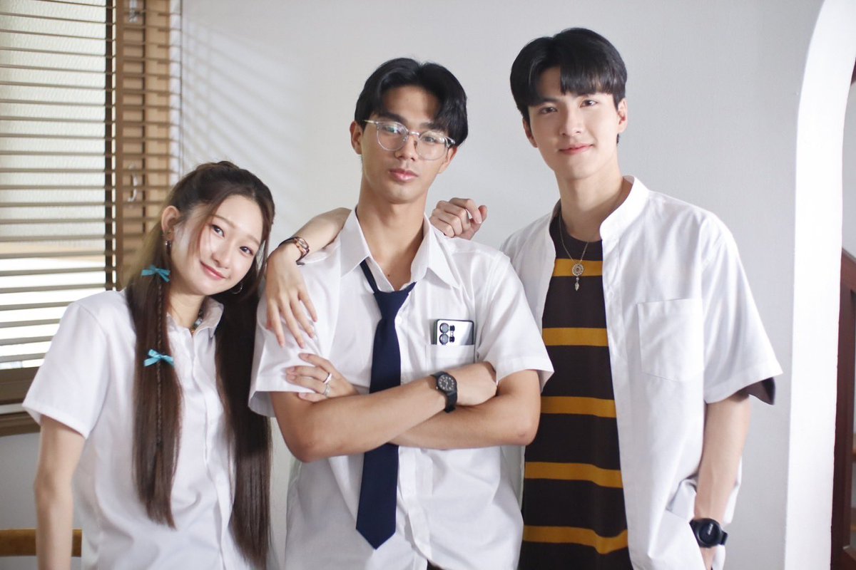 _BLNEWS's tweet image. #ThamMac'ın başrolde olduğu BL #UnluckyBae'nin çekimlerinden yeni görüntüler yayınlandı!

#UnluckyBaeQ3