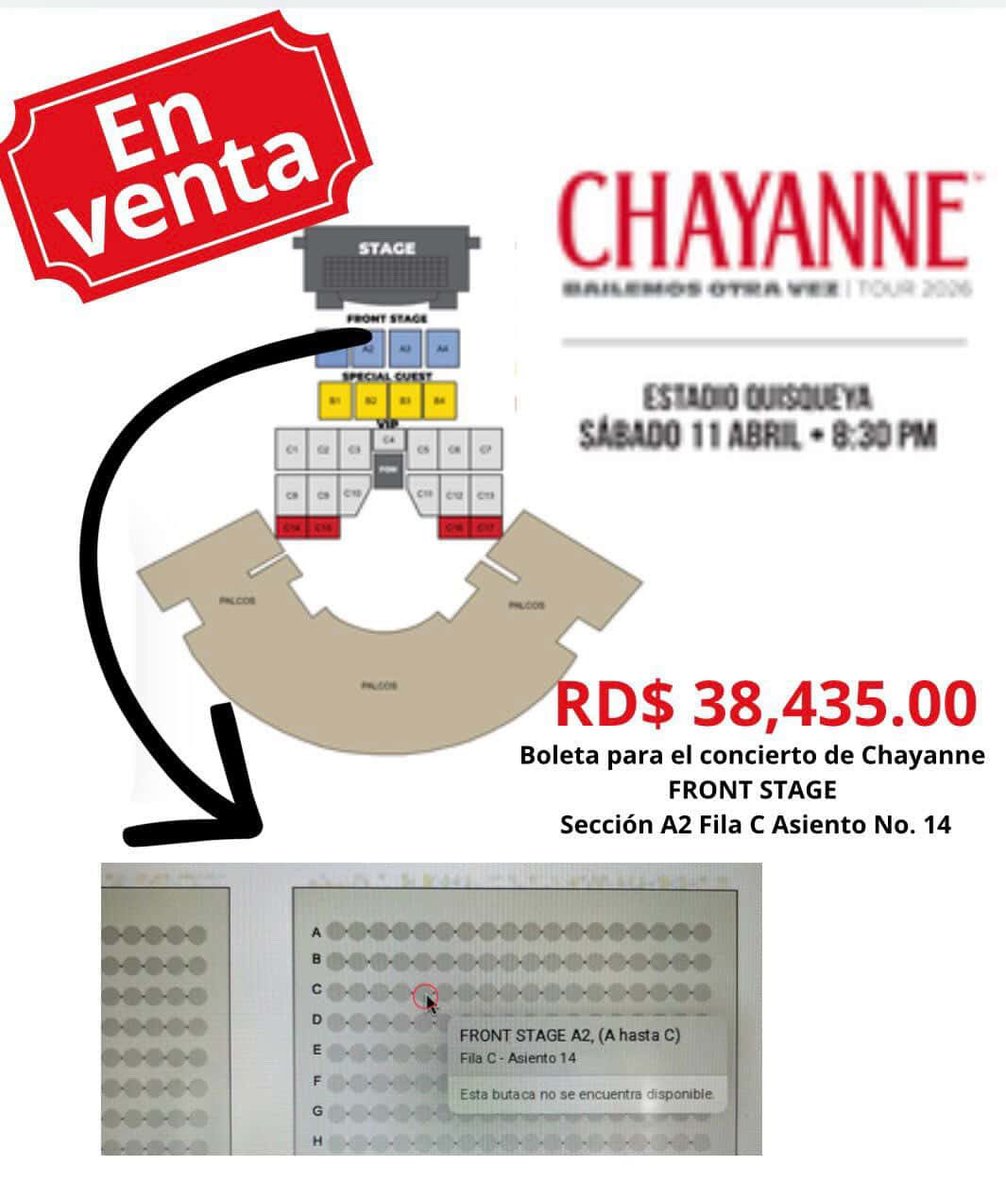dvr2805's tweet photo. Para interesad@s , estoy vendiendo boleta, no se podrá asistir al evento por un tema de urgencia familiar ! DM para más https://t.co/vZ1rOQDsif