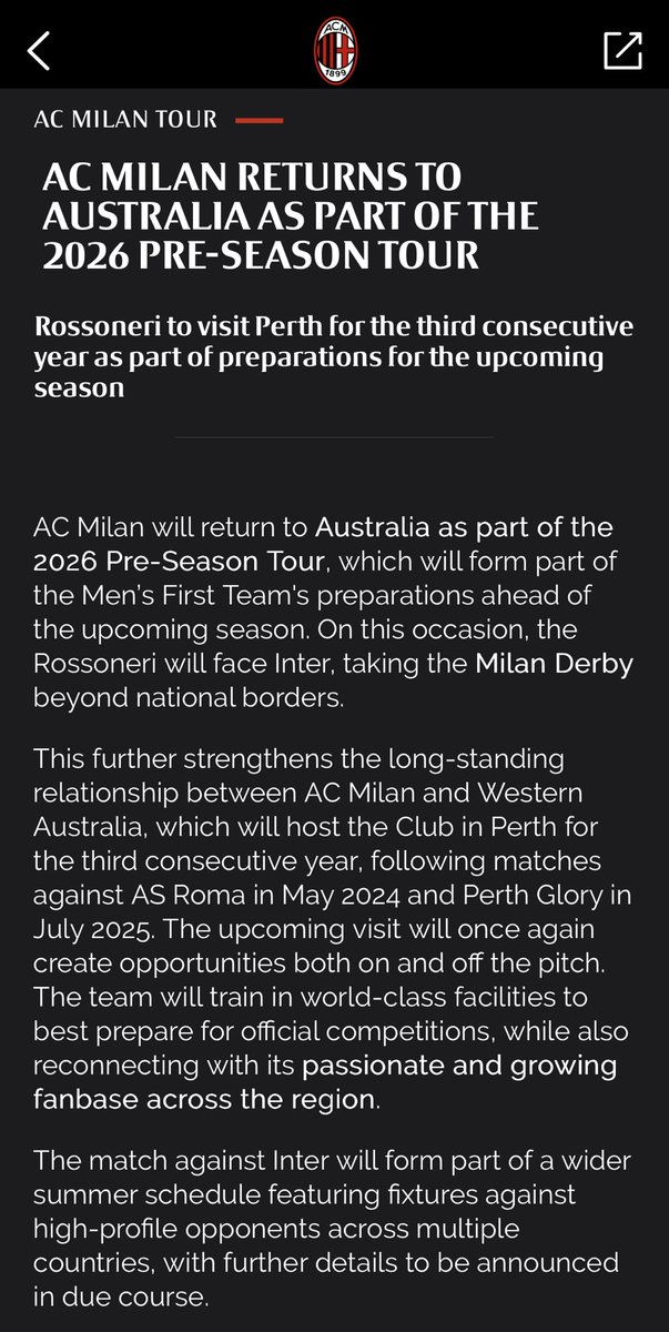 AC Milan News Update tweet media