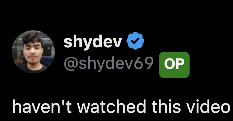 shydev tweet media