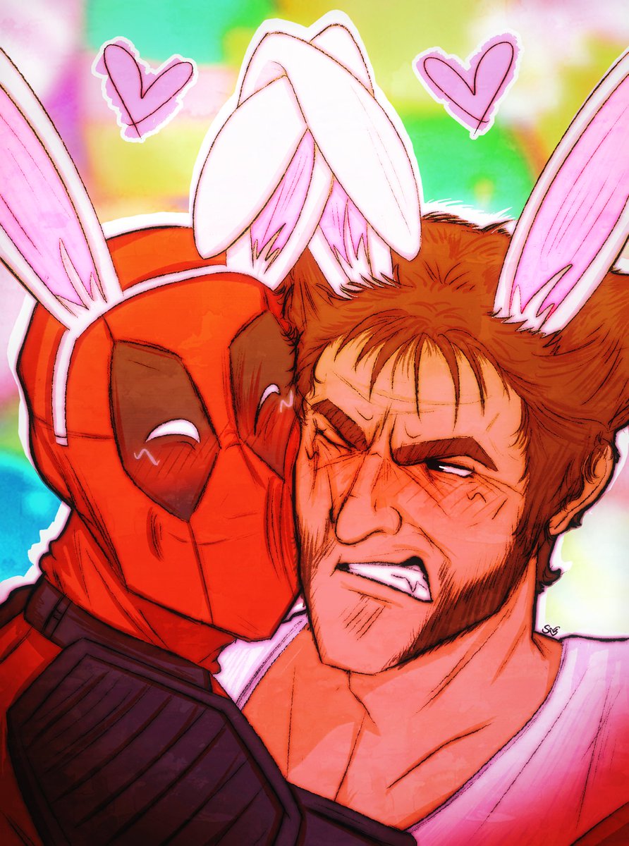 loganmeowletts's tweet image. happy easter from poolverine 🐣🐇💐

#poolverine #deadpool #wolverine #deadclaws