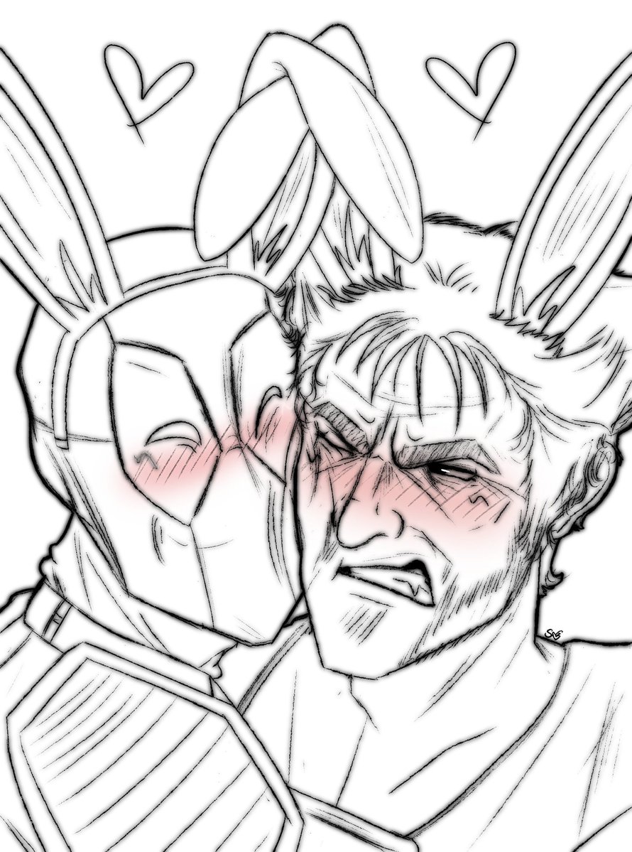 loganmeowletts's tweet image. happy easter from poolverine 🐣🐇💐

#poolverine #deadpool #wolverine #deadclaws