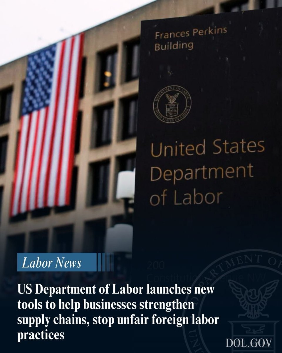 U.S. Department of Labor tweet media