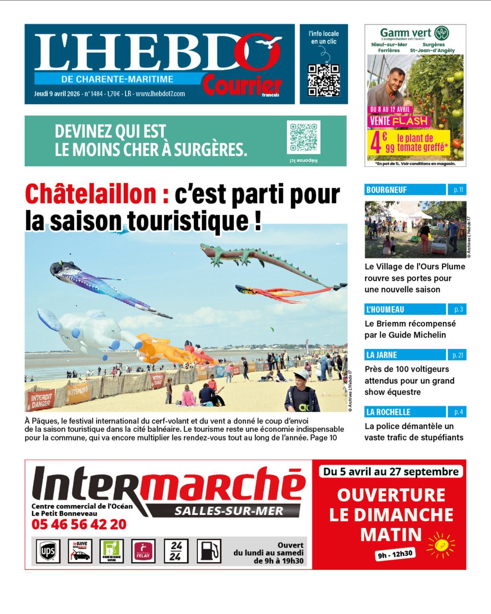 L'Hebdo de Charente-Maritime tweet media