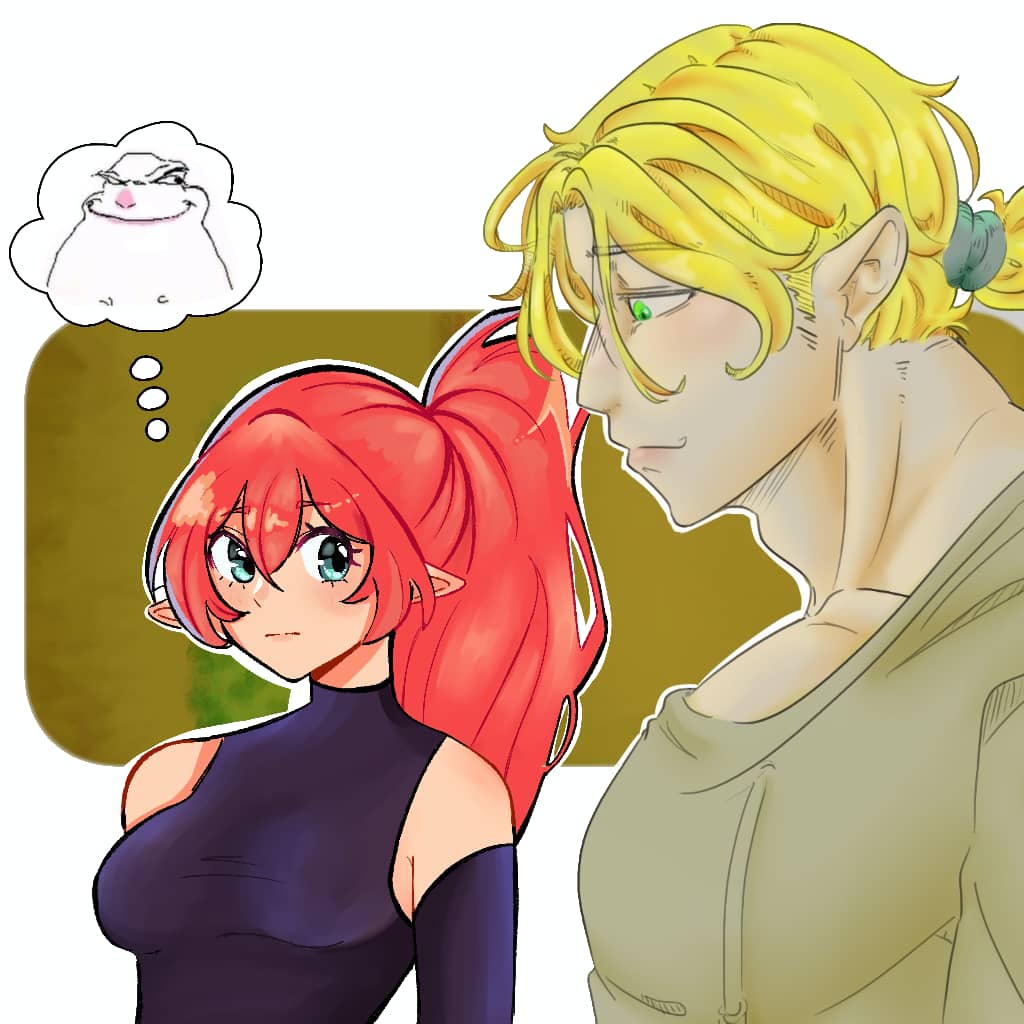A little collab with the handsome Golden