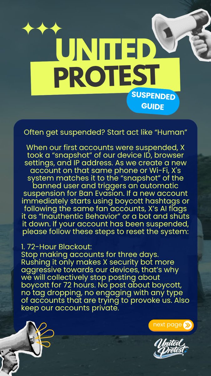 UNITED PROTEST tweet media