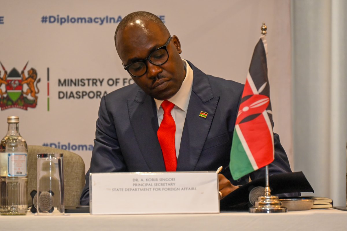 State Department for Foreign Affairs | Kenya tweet media