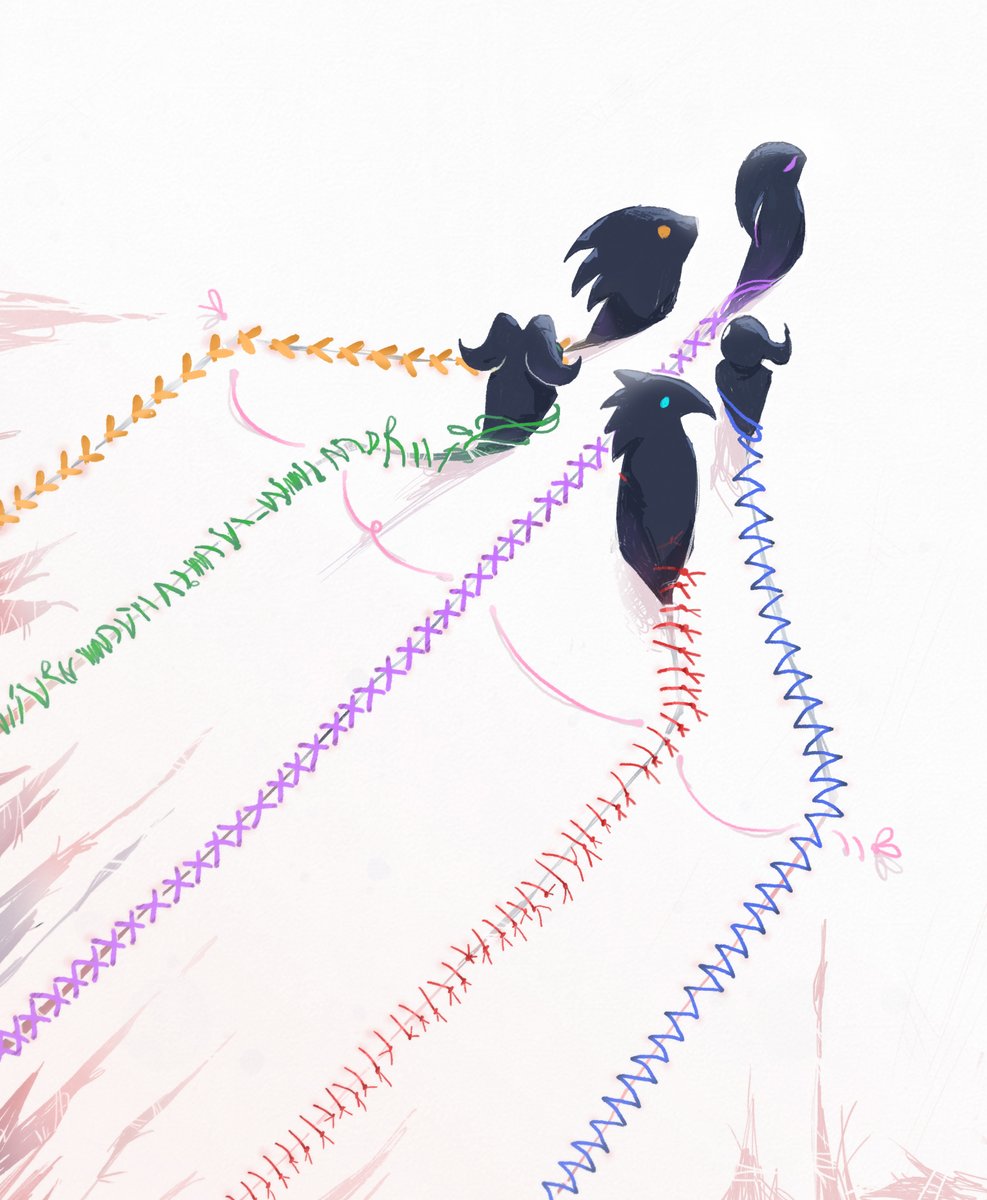 A little strange abstract bedtime doodle haha