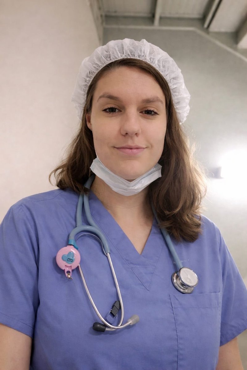 kaylaAnnabel6's tweet photo. Early shift, steady hands, and a heart for care 💙🩺
#NurseLife #HealthcareHeroes #OnDuty #MedicalAssistant #CareFirst https://t.co/yPvjzlnzPf