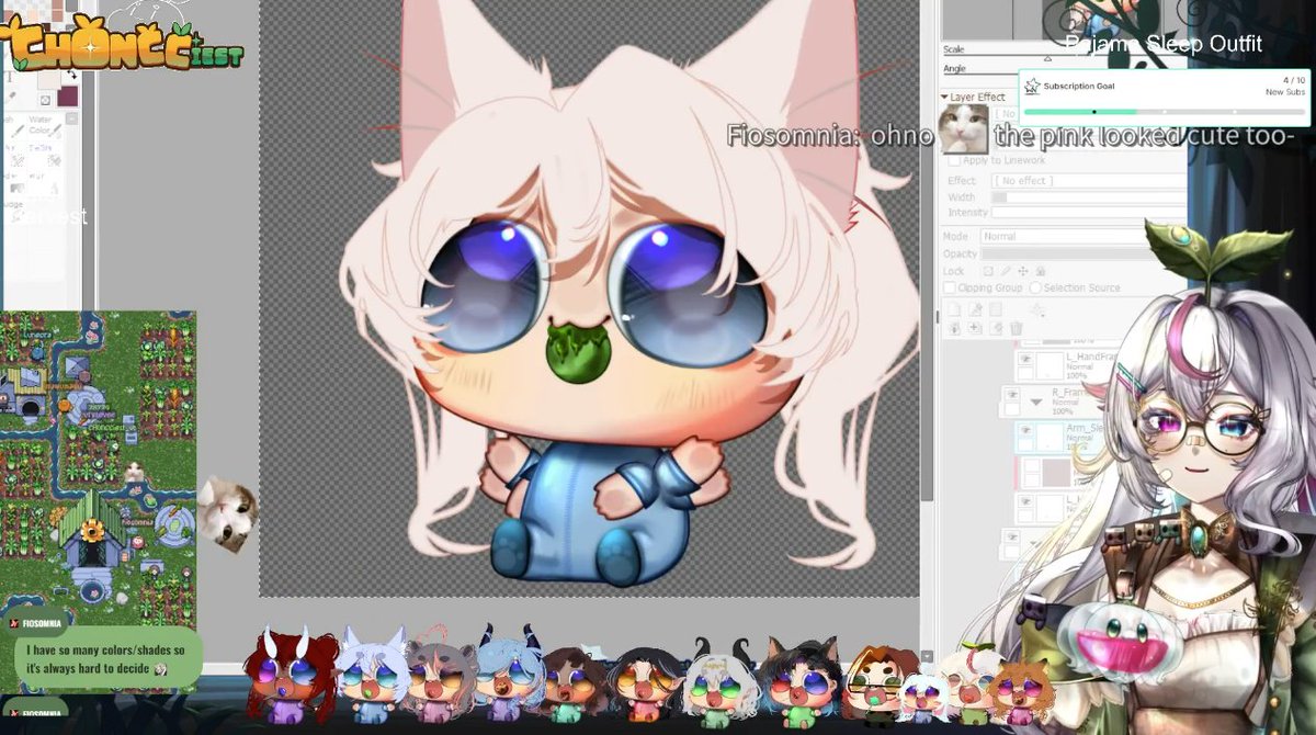 NotChoncc_VT's tweet photo. Stream done!
We made 7 CHONK Fugis today, I will drop them on the server tomorrow

Thank you everyone for the support https://t.co/t8HnYXAlF3
