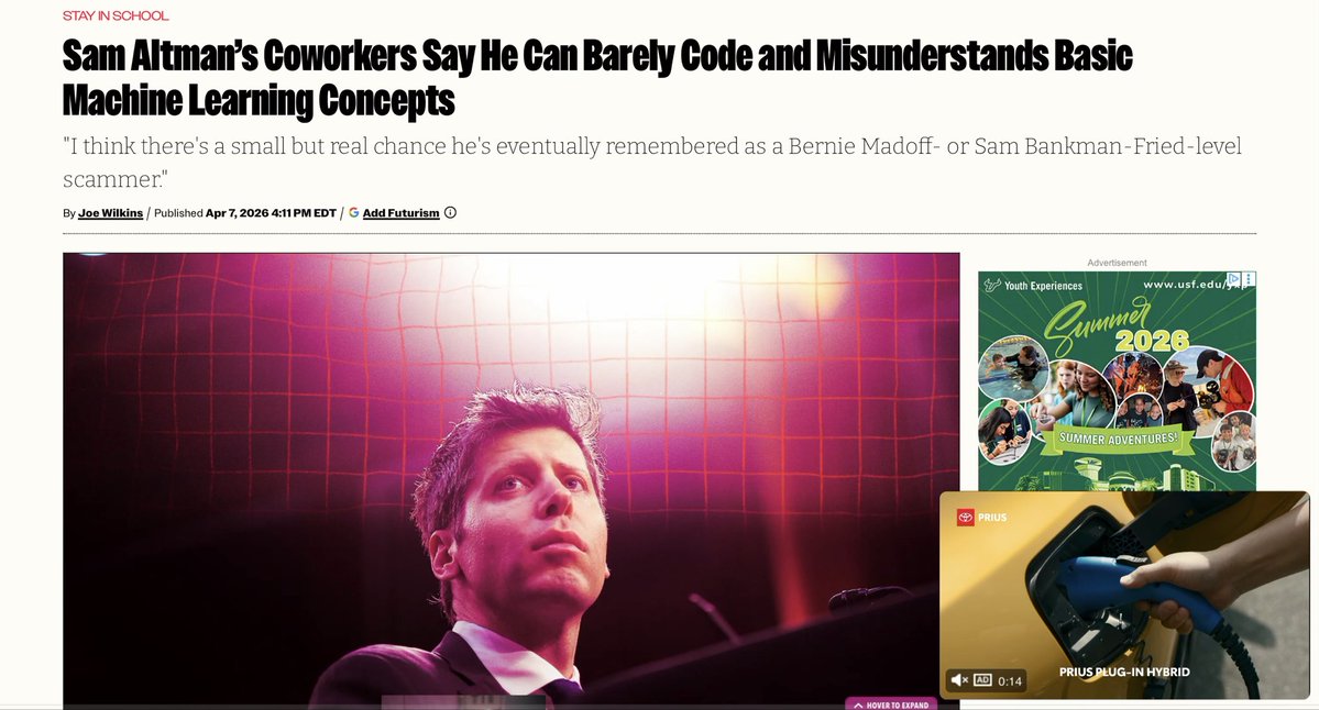 GaryMarcus's tweet image. not surprised by any of this, headline or subheading