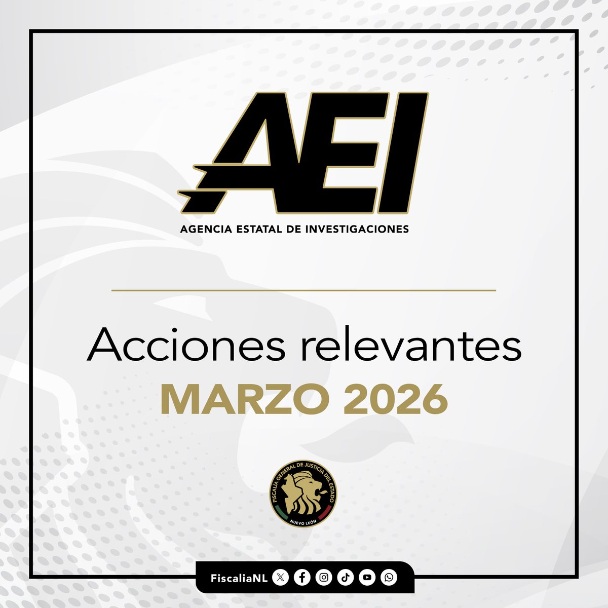 Fiscalía Nuevo León tweet media