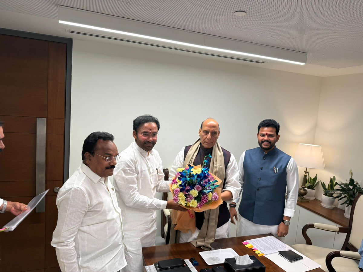 G Kishan Reddy tweet media