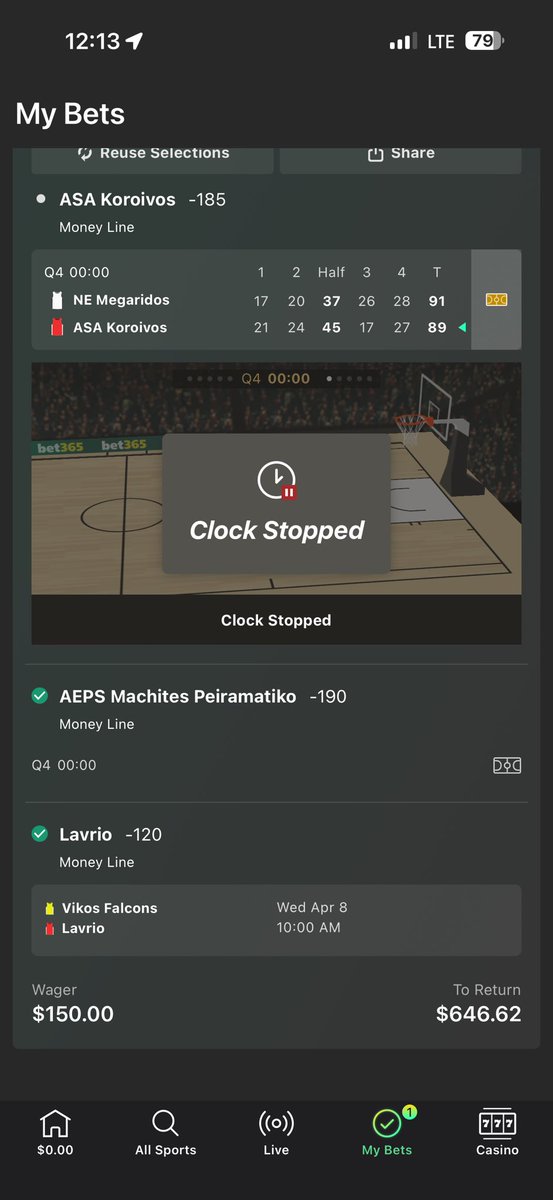 thatguydom's tweet photo. Up 5 points with 18 seconds left you sorry fucks lol I’d be rich if I got payed for every ticket I missed my 1…… 🤦🏻‍♂️ @bet365 https://t.co/u6pjRrObiS