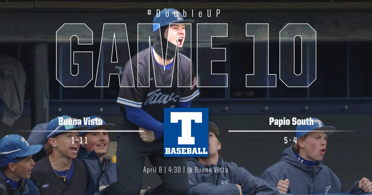 Papillion- LaVista South Titan Baseball tweet media