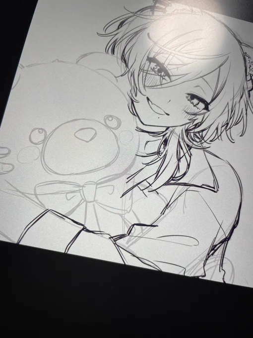 誰か…誰か私を止めて…描きたい下書きが増えてく…_:('ཫ`」 ∠):_ 