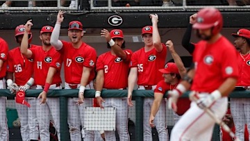 SEC Team Home Run Leaders as of April 8th:
1. <a href="/BaseballUGA/">Georgia Baseball</a> 98 HRs
2. <a href="/VandyBoys/">Vanderbilt Baseball</a> 73 HRs
3. <a href="/AggieBaseball/">Texas A&M Baseball</a> 68 HRs
4. <a href="/LSUbaseball/">LSU Baseball</a> 57 HRs
5. <a href="/HailStateBB/">Mississippi State Baseball</a> 54 HRs