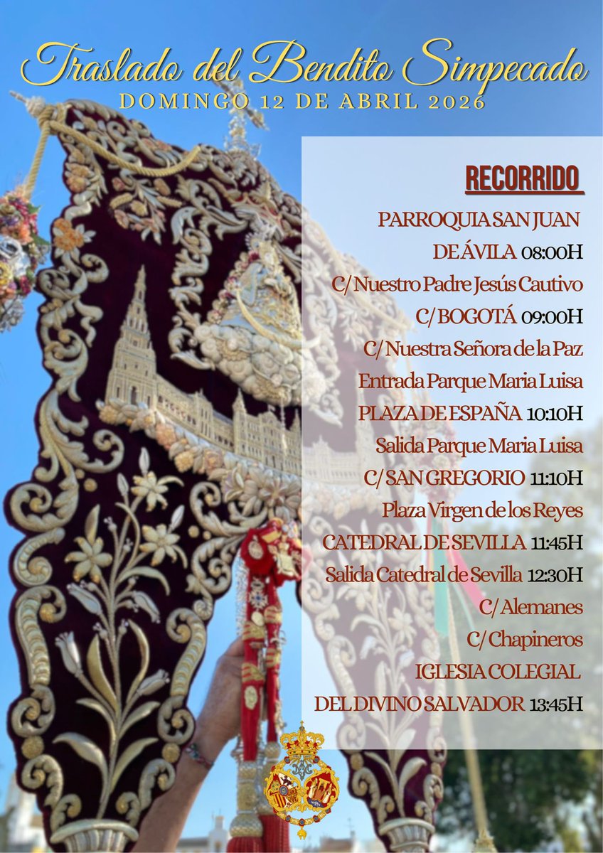 Hdad. del Rocío de Sevilla Sur tweet media