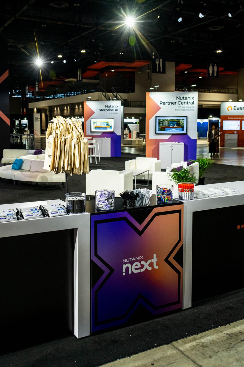 NutanixPartners's tweet photo. Don’t miss the Nutanix Partner Central booth at #NEXTconf! We’re bringing the best of our modern, intelligence‑driven platform directly to you.

✔️ Centralized tools &amp; resources
✔️ Elevate Partner Program
✔️ Marketing &amp; Renewals Insights
✔️ Partner GPT

See you there 😉. https://t.co/feU5OW4dis