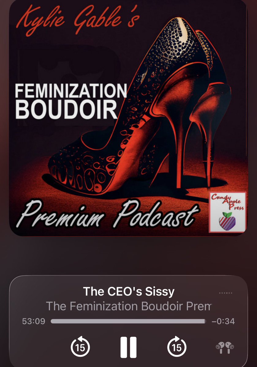 SissyBrenda2's tweet photo. The greatest podcast in the world has a sensational story this week written and narrated by the incredible @Mistress_DJ! The best femdom female supervised sissymaid toilet cleaning erotica I’ve ever heard! 

Made me leak in my little chastity cage it did. Thank you @KylieGable! https://t.co/HmisdGrVJt