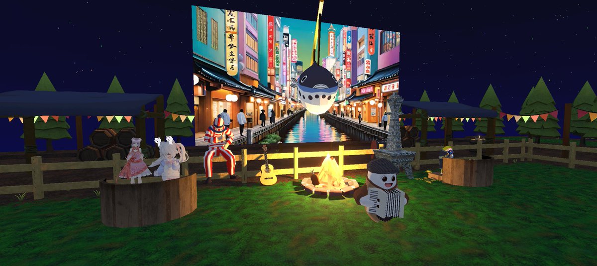 atori211's tweet image. #アコーディオンLive 
#ウナム #ClusterLive
皆んながよく知っておるあの曲、運動会やキャンプ等で耳にする機会も多く、私達の馴染み深いあの曲 ……
「マイム マイム」皆さんもこれで踊った経験があるはず（笑）そして次の曲は「大阪ラプソディー」
あ～大阪だわ…と思わせる曲ですね！