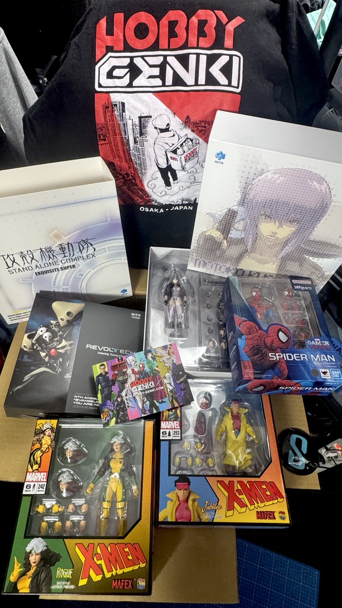 StudioJamesCao's tweet image. Reinforcements have arrived! 🫡 Thanks @HobbyGenki best team &amp;amp; best store. Get all your collectibles &amp;amp; action figs at hobby-genki.com Can't wait to make them come alive in #stopmotion #animator