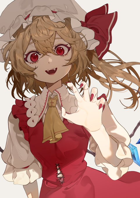 フランドール・スカーレット ,古明地こいし 「ねこいフラ🐈🐈‍⬛ #東方