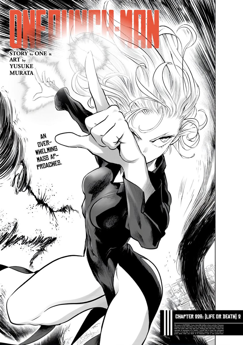 Everything_OPM_'s tweet photo. One Punch Man Chapter 228 (English)
https://t.co/fHbnFIL7cy https://t.co/Mo2CzLjS3r
