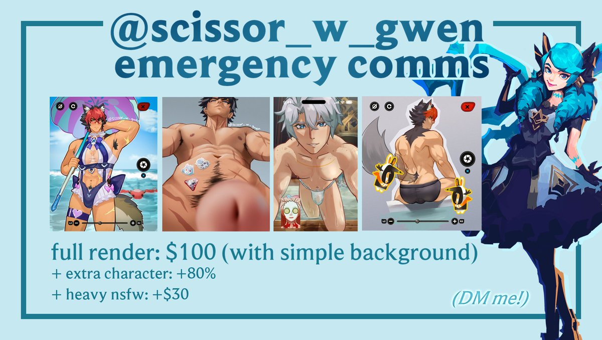 scissor with gwen tweet media