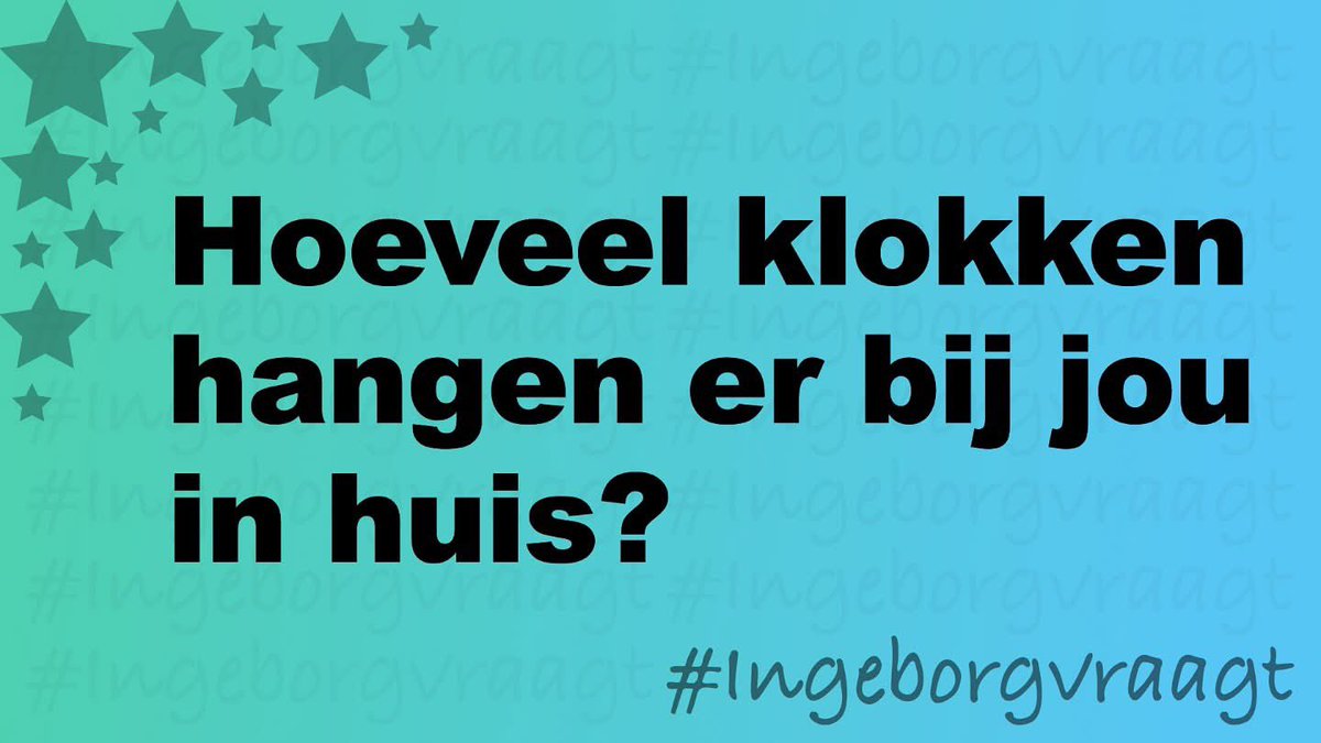 #IngeborgVraagt🍀😇 tweet media