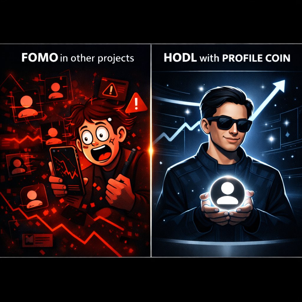 Social_meedah's tweet photo. FOMO is emotion…
HODL is control. ⚫
2nd meme entry @Profile_coin
#ProfileCoin #CryptoMeme #DigitalIdentity” https://t.co/jHL3ImzGOR