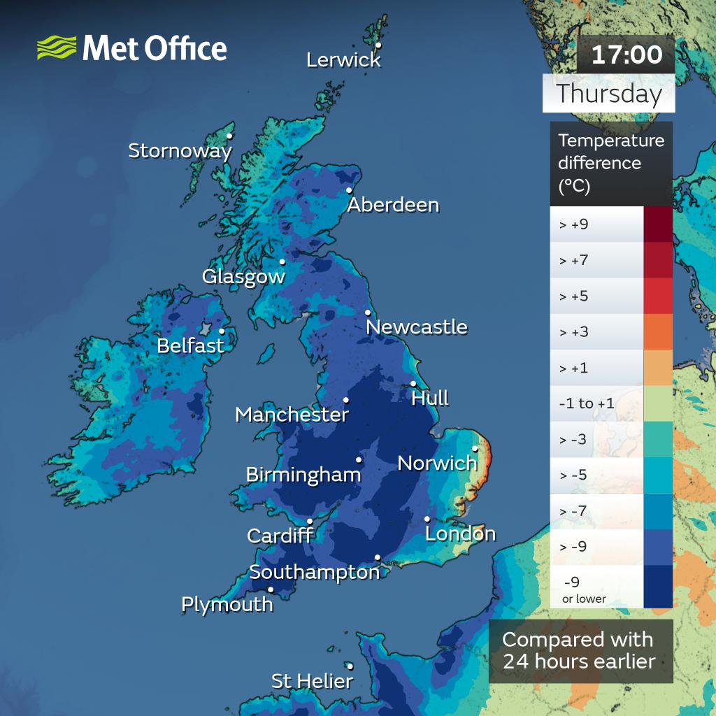 Met Office tweet media