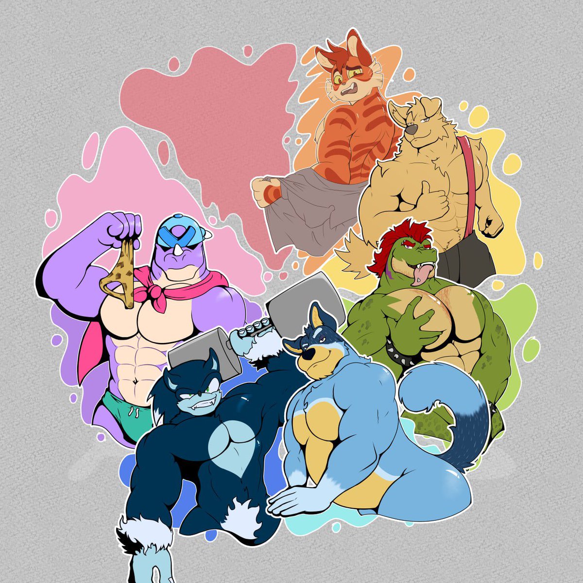 Fanart Colorwheel | Pierce!

Had to draw this big boy! And I forgot to upload it here lol

#brawlstarfanart #pierce #brawlstars #furryarwork