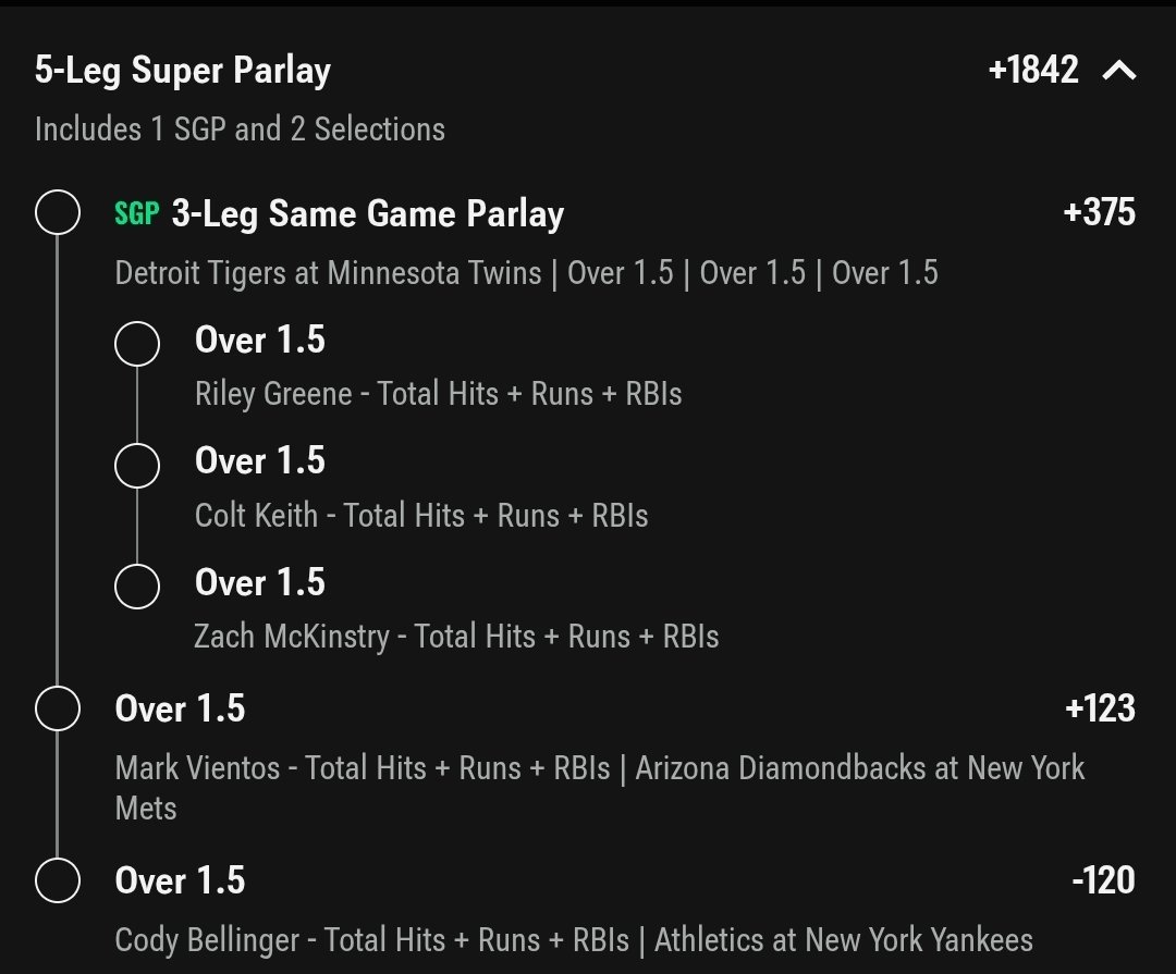 AlphaGotIt's tweet photo. First parlay I'm giving away. 🏆
Discord below #gamblingx 
https://t.co/Lg7iX14YGf https://t.co/VyHNHGrBXm