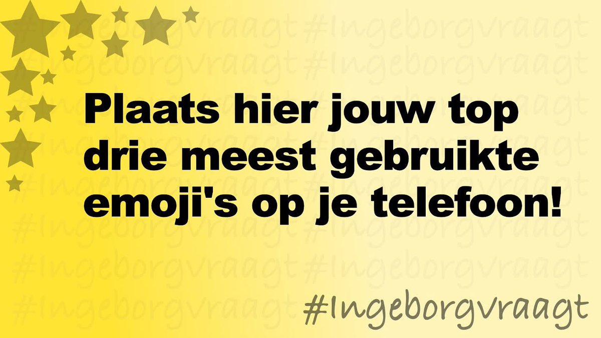 #IngeborgVraagt🍀😇 tweet media
