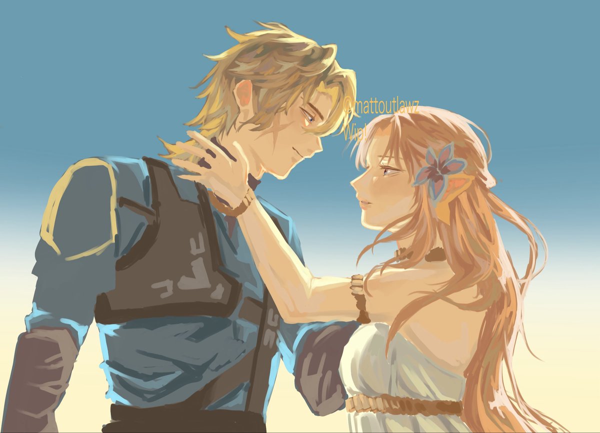 mattoutlawz's tweet image. Varcole x link and Zelda wip
&amp;lt;333 love them 

#genshinimpact #varcole