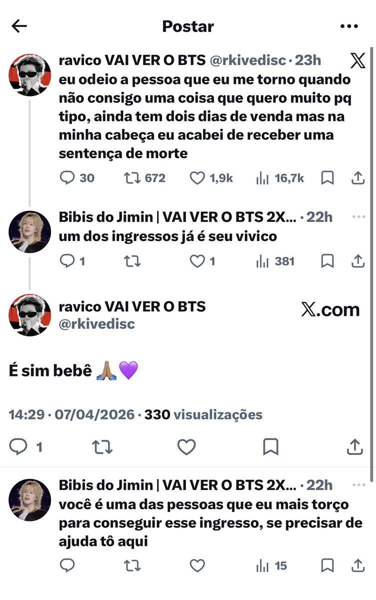 Bibis do Jimin | VAI VER O BTS 2X 𖥔 ᥫ᭡ tweet media