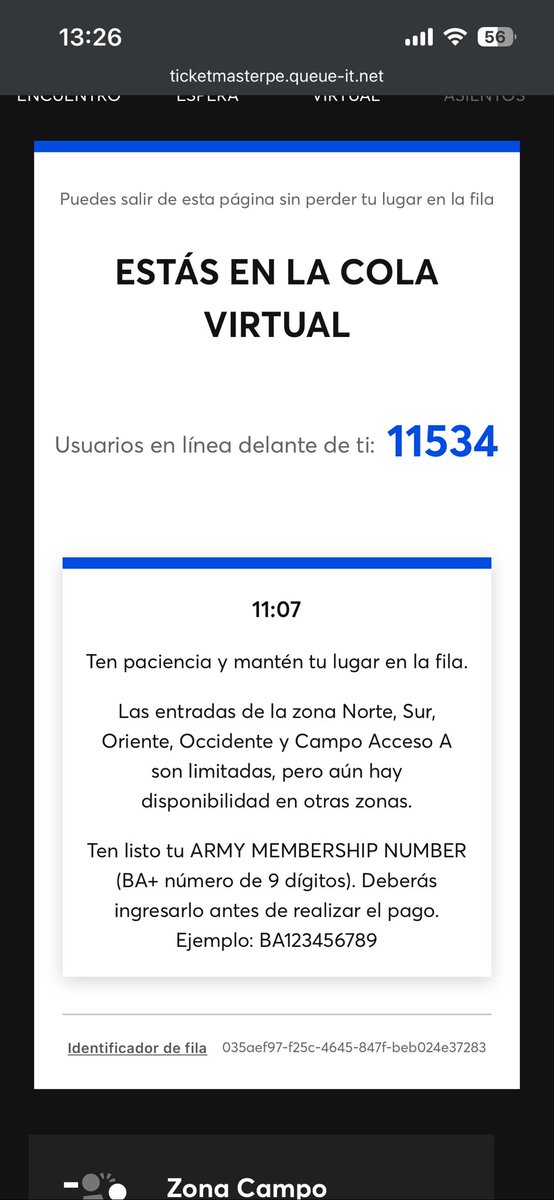 vkook_Army1's tweet photo. BTS Perú 
Si alguien necesita le paso el link que ya compré https://t.co/vmrVpvfzDW